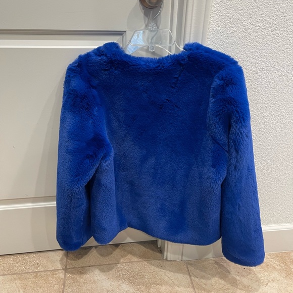 Anthropologie Acote Légendes Faux Fur Jacket Size Large - Picture 7 of 7